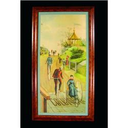 Columbia Bicycle Paper Poster
