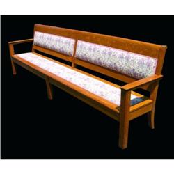 Railroad Waiting Area Bench