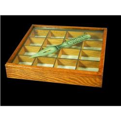 Hunt Pins Oak Store Display Case