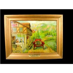 Blatz Brewing Company Canvas Sign