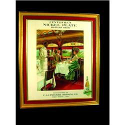 Nickel Plate Bottled Beer sign