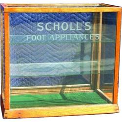 Scholls Appliances Oak/Glass Showcase