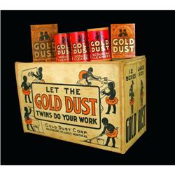 Gold Dust Washing Powder Box