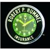 Robert P. Hummel Ins. Glo-dial Clock