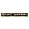 Chicago Lubricator Company Glass Sign