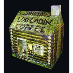 Johnsons Log Cabin Coffee Store Bin