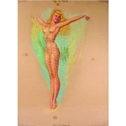 Earl MacPherson Pin Up Artist Original