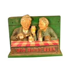 Old Dutch Beer Wood Store Display