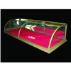 Image 1 : Curved Glass Counter Top Showcase