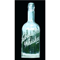 Tabard Inn Whiskey Enameled Label Bottle