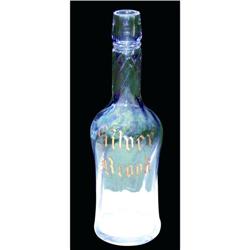 Silver Brook Enameled Label Bottle