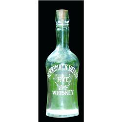 Merrimac Valley Enameled Label Bottle