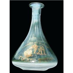 Tucker Special Enameled Label Bottle