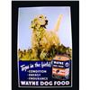 Image 1 : Wayne Dog Food Porcelain Sign