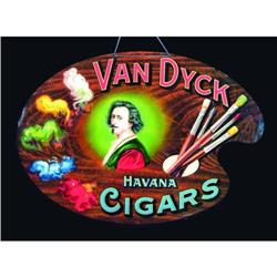 Van Dyck Havanna Cigars Tin Sign
