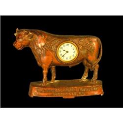 Durham Cigar Clock, Cast Iron
