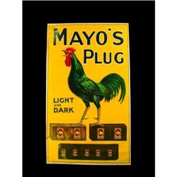 Mayos Plug Tobacco Cloth Banner