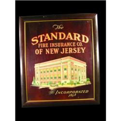 Standard Fire Ins. Co. New Jersey Sign