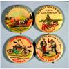 Image 1 : Four Celluloid Advertising Pinbacks