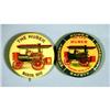 Image 1 : Huber Steam Engine Celluloid Pinbacks