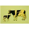 De Laval Die Cut Tin Cow and Calf