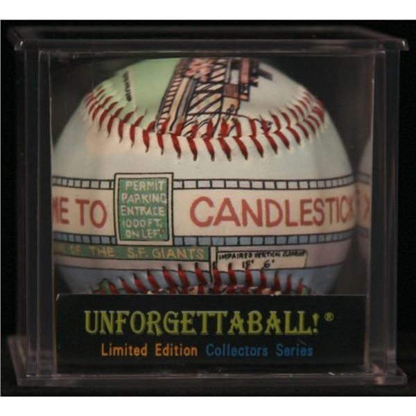 Unforgettaball!  Candlestick Park  Collectable Baseball