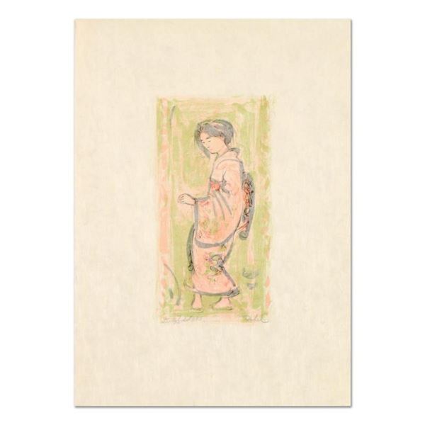 Edna Hibel (1917-2014),  Ume  Limited Edition Lithograph on Rice Paper, Numbered