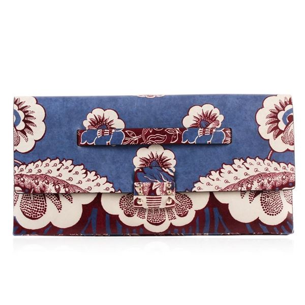 Valentino 2015 Floral Clutch