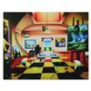 Image 1 : Ferjo, "Music Room of the Garden Path" Limited Edition on Gallery Wrapped Canvas