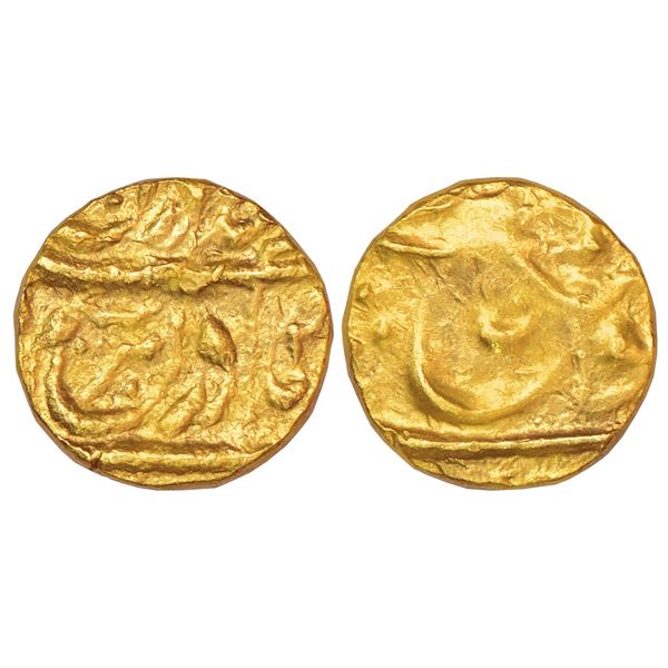 Princely States: Kaithal, Raja Lal Singh (1787-1819AD), gold mohur, 10.84g, pseudo-mint name Sahrind