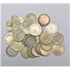 Image 1 : Large Lots: A group of 34 kutch silver coins, 10x Kori and 24x 5 Kori, includes various dates.