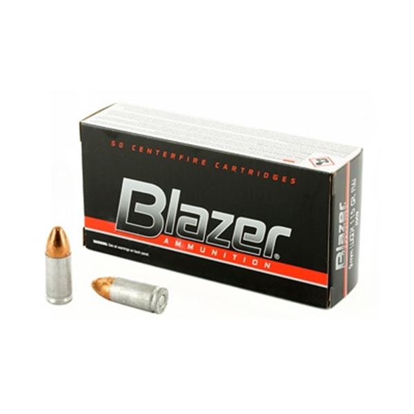 BLAZER 9MM 115GR FMJ - 50 RDS