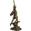 Image 2 : Lindbergh Flight Commemorative Bronze Statuette