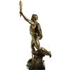 Image 4 : Lindbergh Flight Commemorative Bronze Statuette