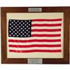 Image 1 : Large U.S. Flag Flown in Space Aboard Gemini 9