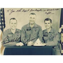 Apollo 1 Signed Color Crew Photograph