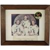 Image 1 : Apollo 11 Large Signed Color Crew Photo Display
