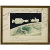 Image 1 : Apollo-Soyuz Signed Color Docking Photograph