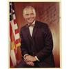 Image 1 : John Glenn Signed Color "Bow-Tie" Photograph
