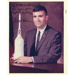 Fred Haise Signed Color Photograph