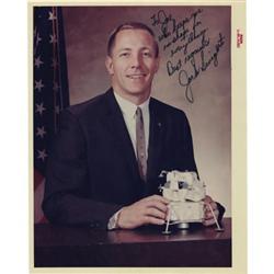 Jack Swigert Signed Color Photograph