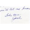 Image 2 : Jack Swigert Autograph Letter Signed "Jack"