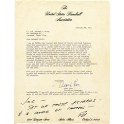 Edward H. White II Autograph Note Signed "Ed"
