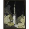 Image 1 : Space Artist Robert McCall "Blast Off" Painting
