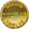 Image 2 : Gemini 12 Flown Fliteline Gold-Plated Medal