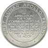 Image 2 : Apollo 8 Aluminum "Awareness" Medallion.