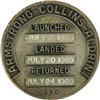 Image 2 : Apollo 11 Flown Sterling Silver Medallio