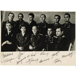 Yuri Gagarin Cosmonaut Signed Photograph w/ANS