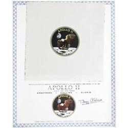 Space Flown Beta Cloth Apollo 11 Mission Patch