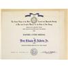 Image 1 : Buzz Aldrin Award Certificate for Coxe Medal